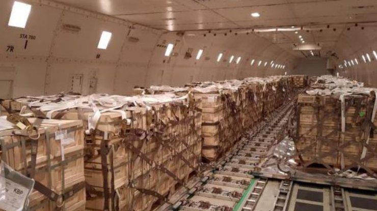 Украина получила от США еще свыше 80 тонн военной помощи