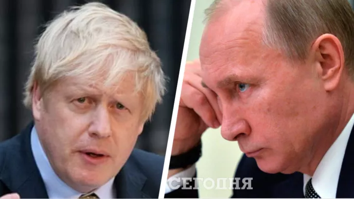 Путин нажаловался Джонсону на Украину и НАТО