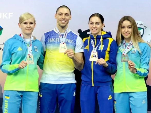 Четыре украинца завоевали медали этапа Премьер-лиги по каратэ