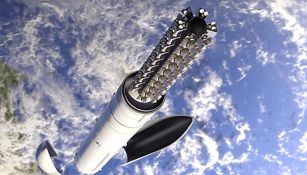 SpaceX потеряла около 40 спутников Starlink из-за геомагнитной бури