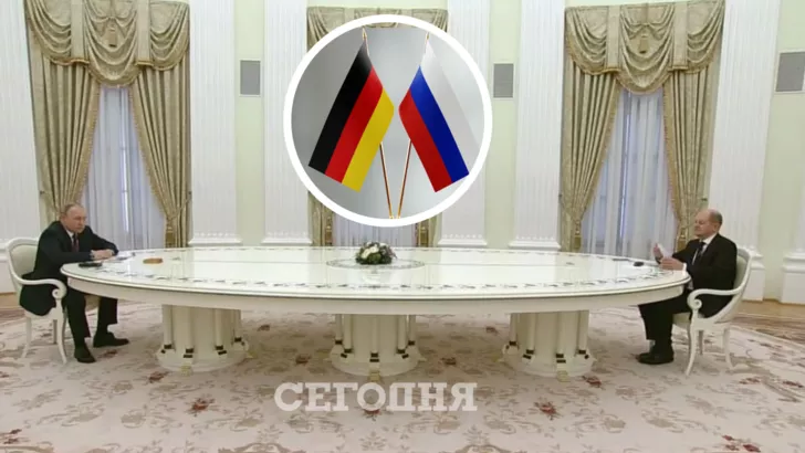 Путин посадил Шольца за "километровый" стол из-за отказа от российского теста