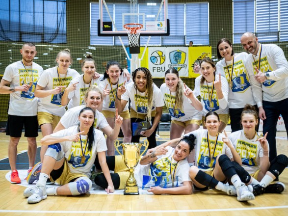 БК “Будивельник” завоевал Кубок Украины по женскому баскетболу