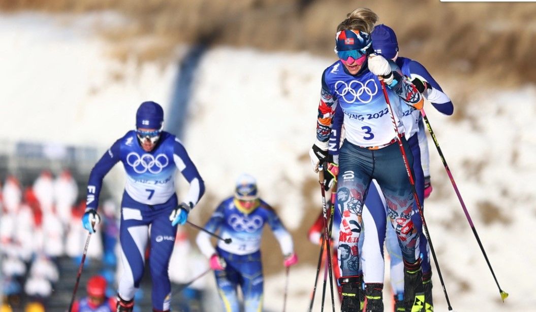 Украинская лыжница Виктория Олех финишировала с кровью на лице на ОИ: что могло произойти