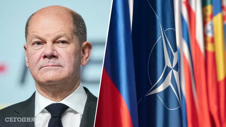 Шольц отверг предложение Польши о миссии НАТО в Украине