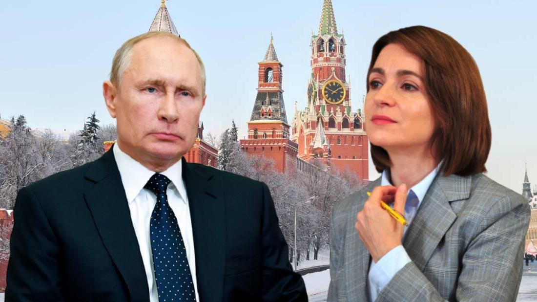Путин угрожает Санду оккупацией в случае поддержки Молдовой Украины