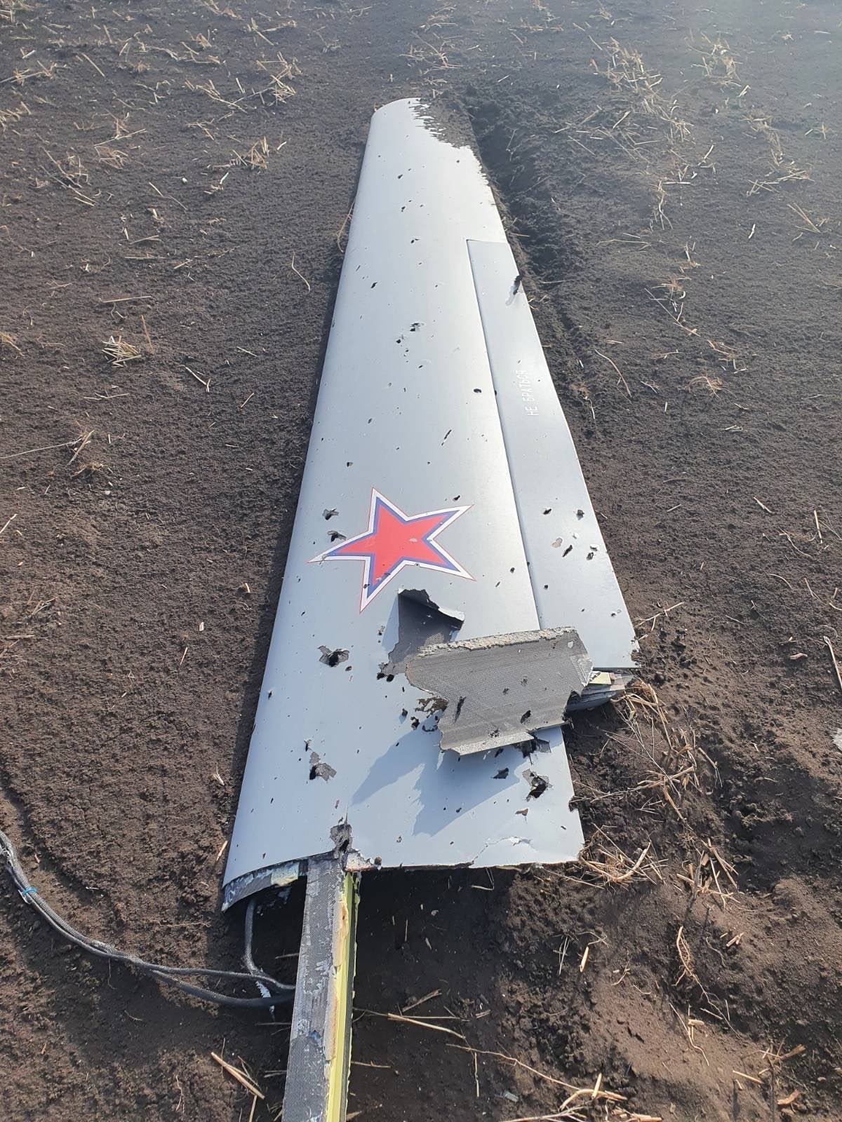 ​Ударный "Орион" ВС РФ впервые сбит в Украине - обломки БПЛА упали на Херсонщине