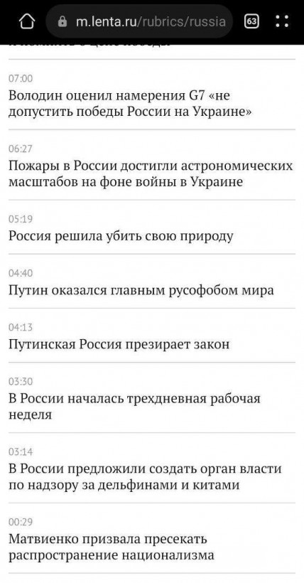 "Путин превратился в жалкого диктатора": "Рупор кремля" опублікував матеріали з критикою війни в Україні (фото)