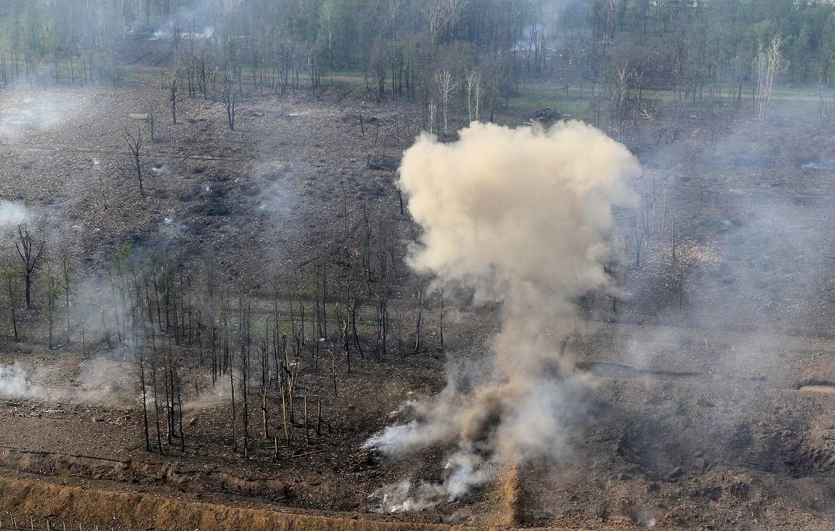ВСУ прицельными ударами уничтожили запасы боеприпасов армии РФ в Изюме и Херсонской области