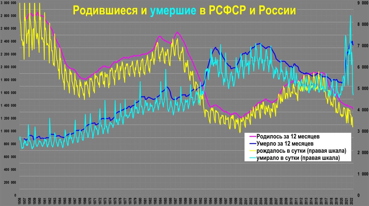 Россия свалилась в демографическую пропасть: уровень рождаемости пугает специалистов