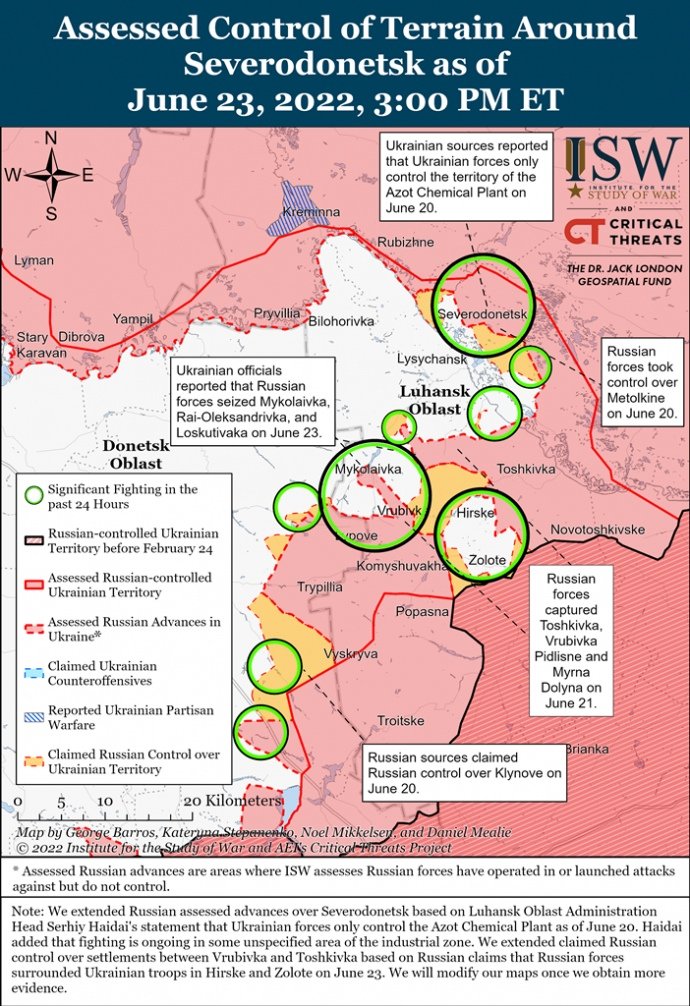 ​В ISW дали прогноз, когда ВСУ перейдут в контрнаступление на Донбассе