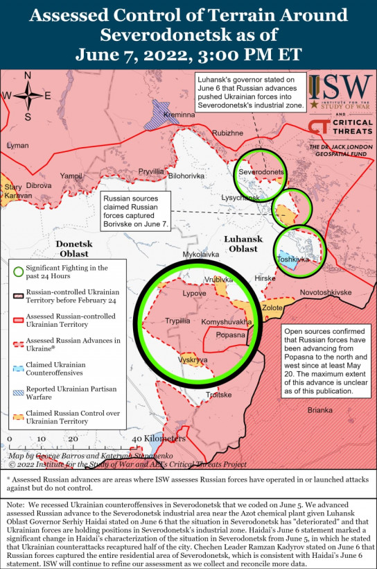 росія почала відведення своїх військ з позицій у південному напрямку - ISW
