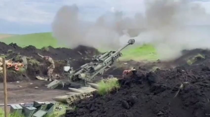72-я ОМБр "поджарила" российских оккупантов ударом из гаубицы M777 – видео