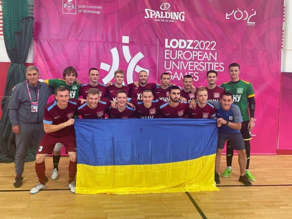 Украинская сборная на Европейских университетских играх завоевала 62 медали
