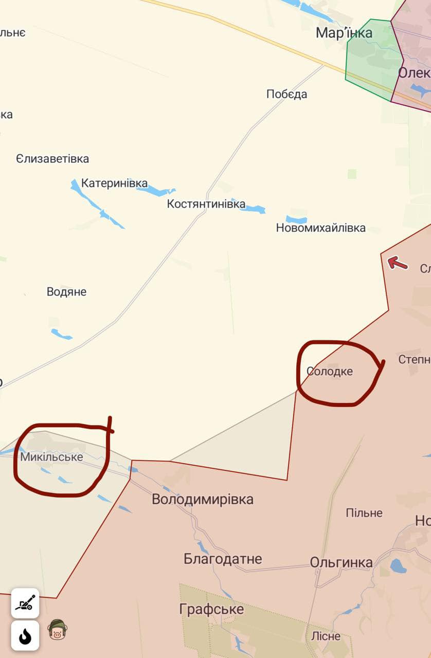 Контрудар ВСУ на юге Донетчины: освобождены два населенных пункта 