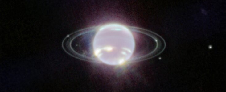 Телескоп James Webb впервые сфотографировал Нептун и его кольца