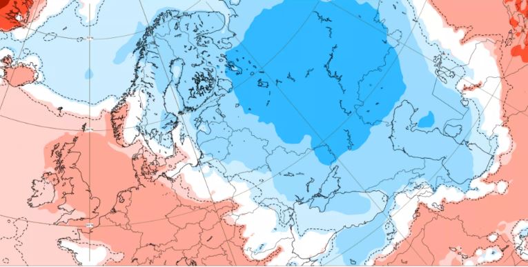 ​Синоптик предупредил, что в Украину движется холод из Арктики
