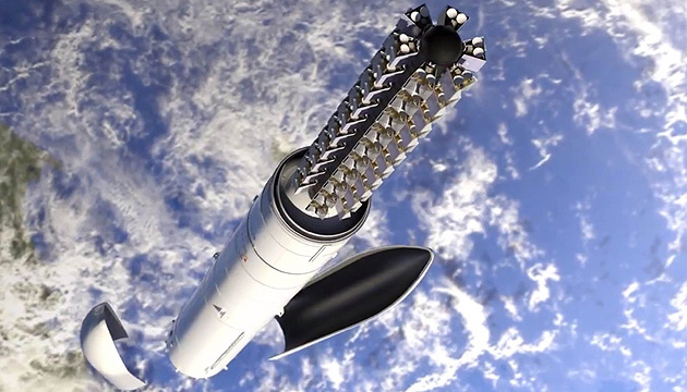 SpaceX вывела на орбиту группу спутников Starlink