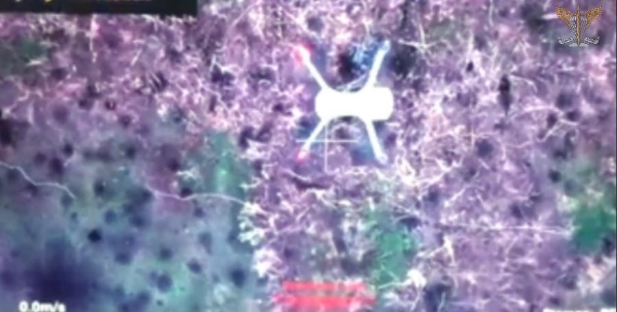 БПЛА Николаевской 79-й ОДШБр тараном уничтожил вражеский дрон – видео боя