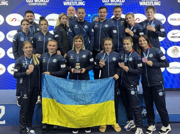 Женская сборная Украины по борьбе завоевала 6 медалей на чемпионате мира в Испании