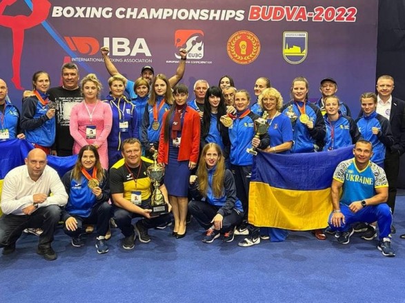 Сборная Украины стала второй на женском чемпионате по боксу в Европе