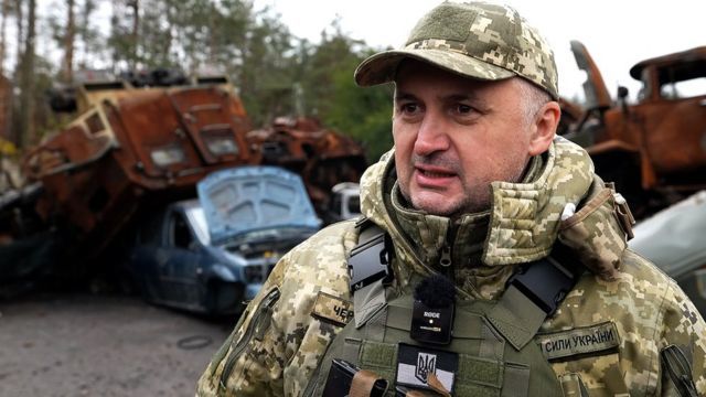Череватый пообещал выгнать российские войска из Донбасса и Запорожской области