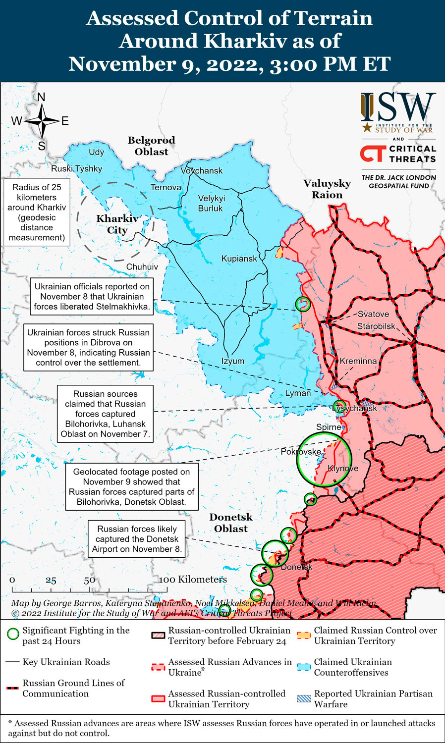 Накрыли штаб оккупантов в Кадиевке: в ISW рассказали об успехах ВСУ на Луганщине