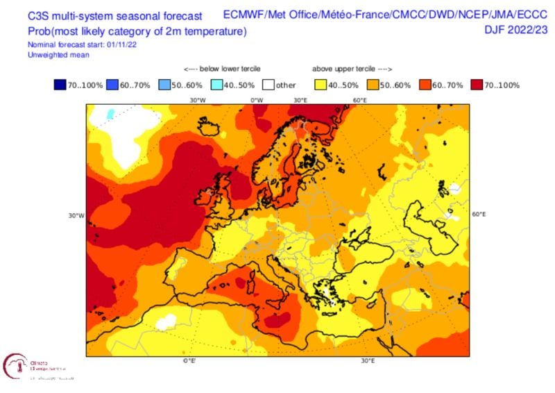 Европу ждет аномальная погода зимой: как это отразится на ситуации с газом