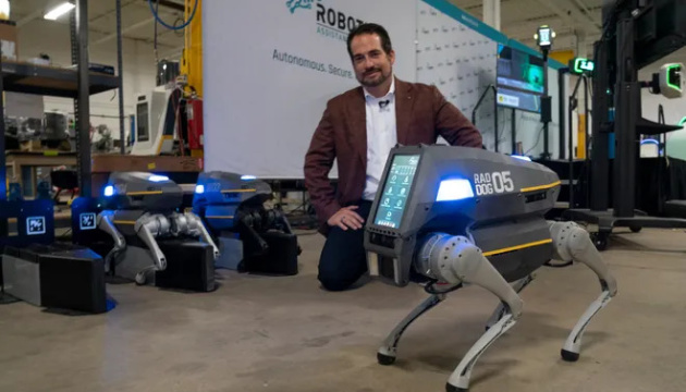 В США представили робопса-охранника с искусственным интеллектом