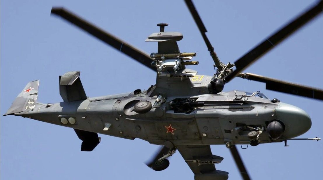 Момент уничтожения очередного российского вертолета "Ка-52" попал на видео