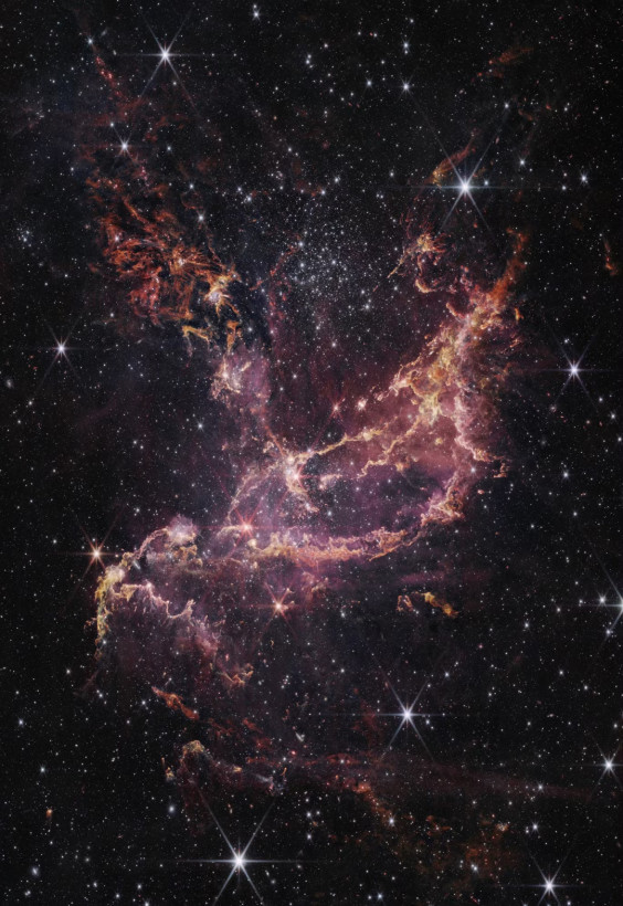 Телескоп James Webb сделал фото еще одного космического объекта в созвездии Тукан