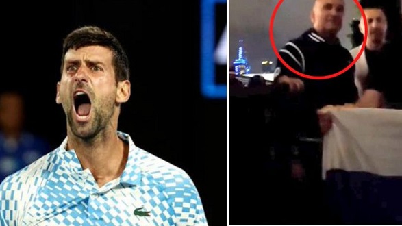 Отца Новака Джоковича сняли на Australian Open позирующим для фото со сторонниками путина