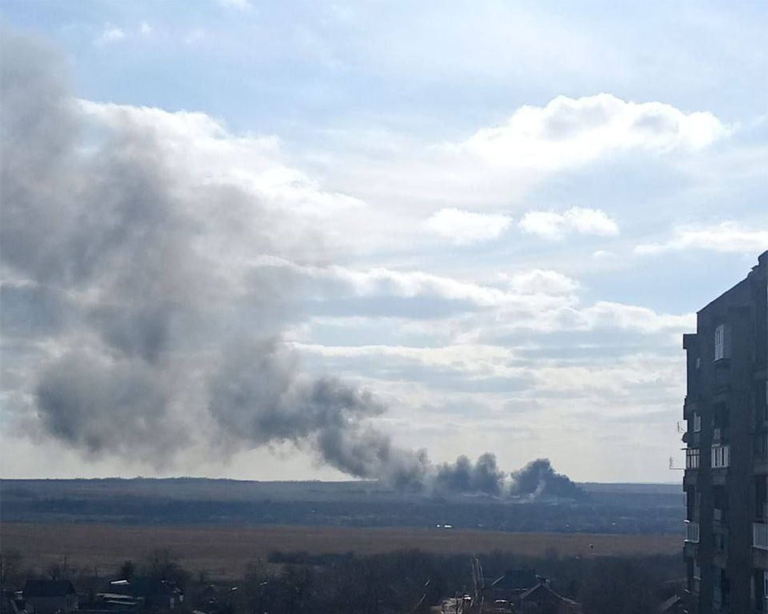 ВСУ "приземлили" Су-34 армии РФ в Енакиево: в Сети появились кадры "отрицательного взлета"