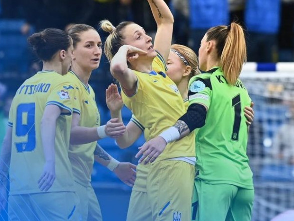 Футзал: женская сборная Украины впервые в истории вышла в финал Евро