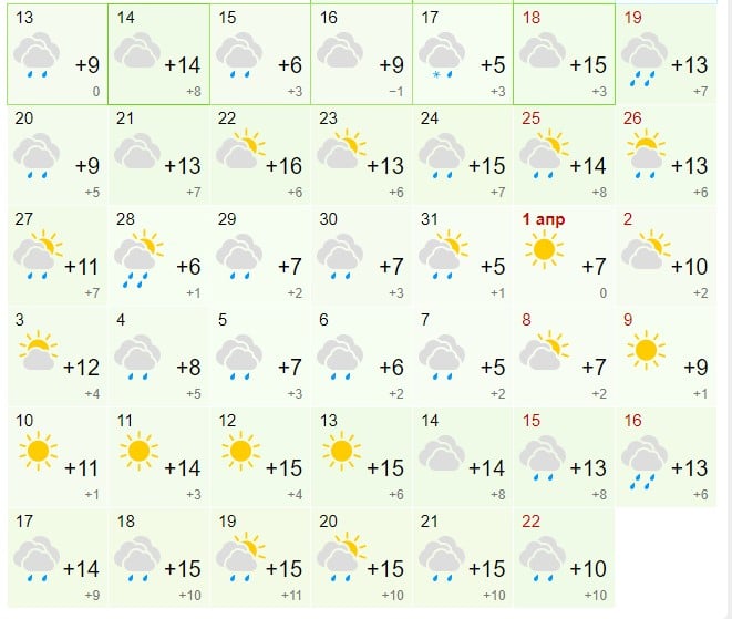 Солнечно и +15 градусов: когда в Украину придет настоящая весна