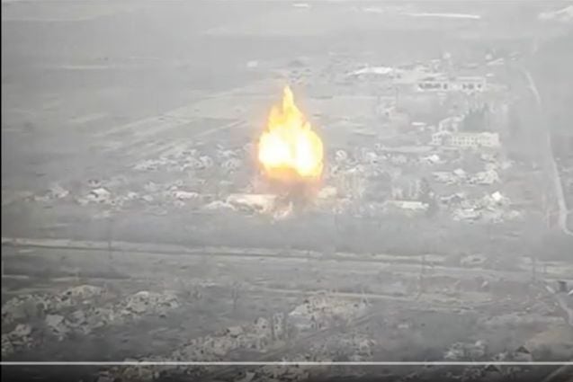 ​ВВС Украины нанесли эпический удар по "Вагнеру" под Бахмутом: зафиксировано применение JDAM