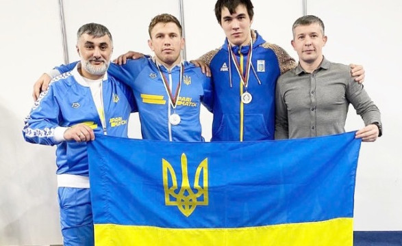 Украинцы выиграли пять медалей на турнире по спортивной борьбе