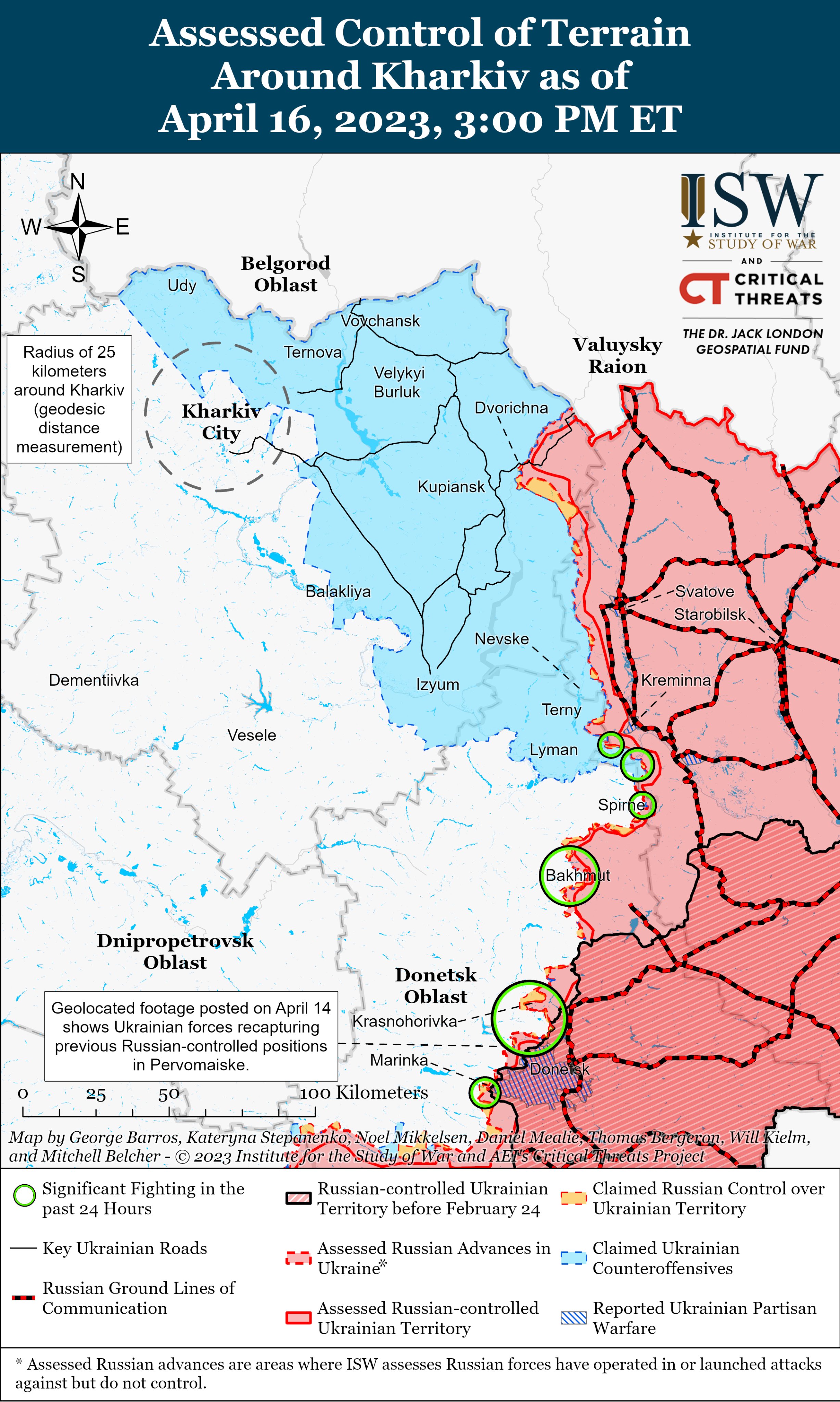​ВСУ в районе Белогоровки окружили "кадыровцев": в ISW озвучили детали боев на Луганщине