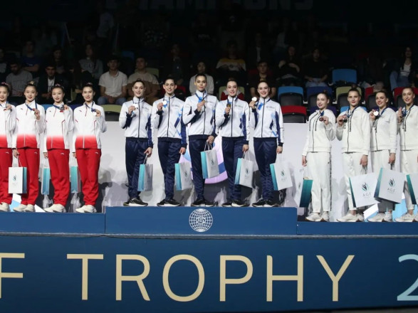 Украинские гимнастки завоевали две медали на Кубке мира в Баку