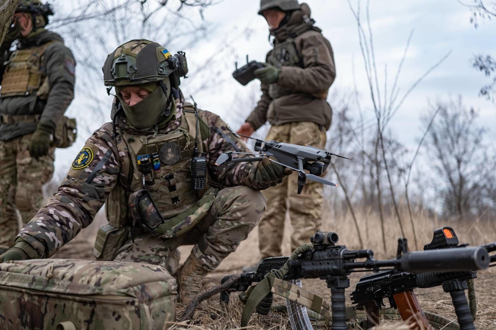 Украинские десантники показали, как вдребезги разнесли полевой лагерь оккупантов на Донетчине