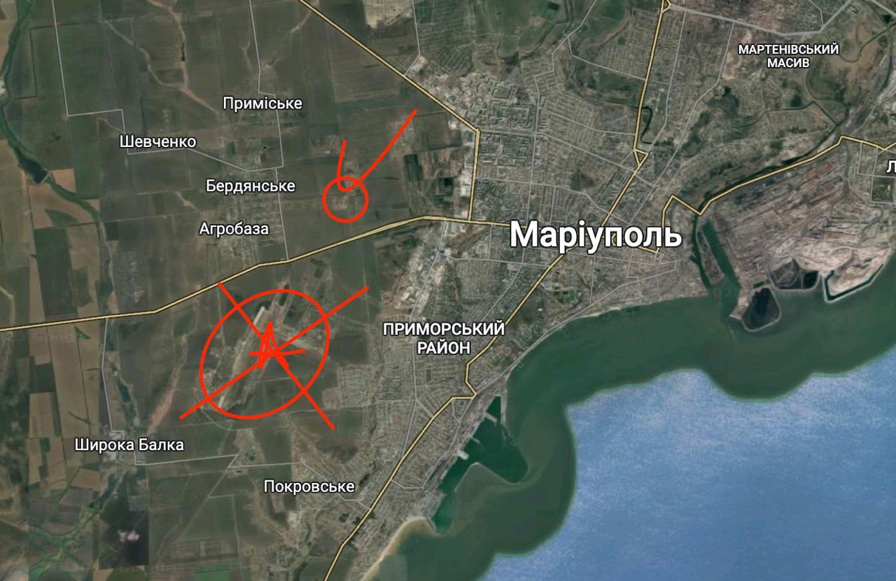 Взрывы в Мариуполе: ракеты выжгли расположение 150 оккупантов и ПВО РФ