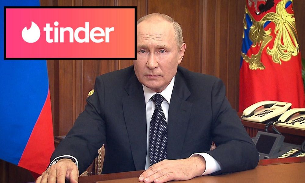 ​Tinder уходит из России из-за громкого скандала с Путиным – ​Reuters