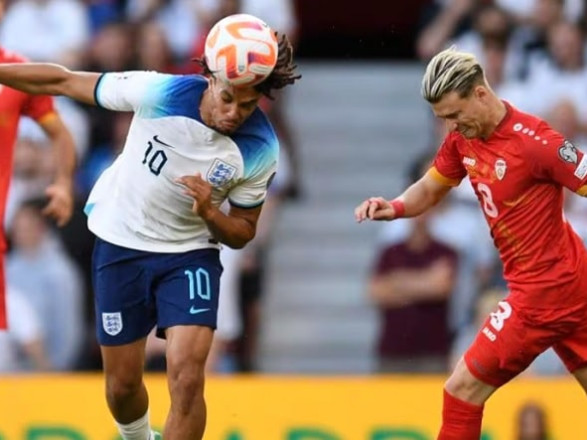 Евро-2024: сборная Англии разгромила Северную Македонию в группе Украины