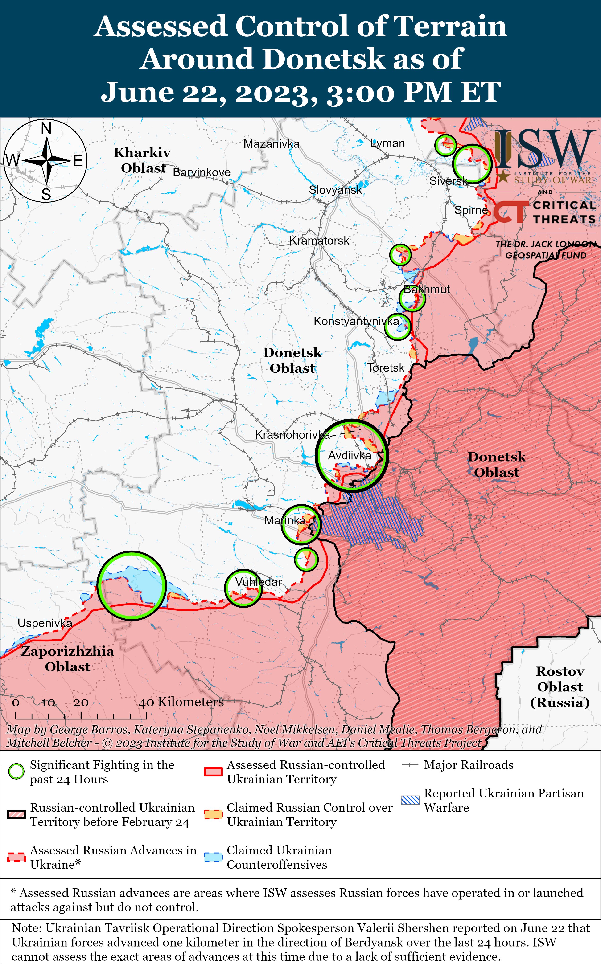 ​Бойцы ВСУ нанесли удар по врагу в Бахмуте в районе дач: в ISW и ВСУ о боях на Донбассе