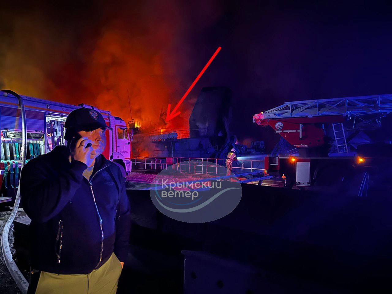 Три очага возгорания в Севастополе после ночной атаки: Развожаев случайно выдал "секретную информацию"