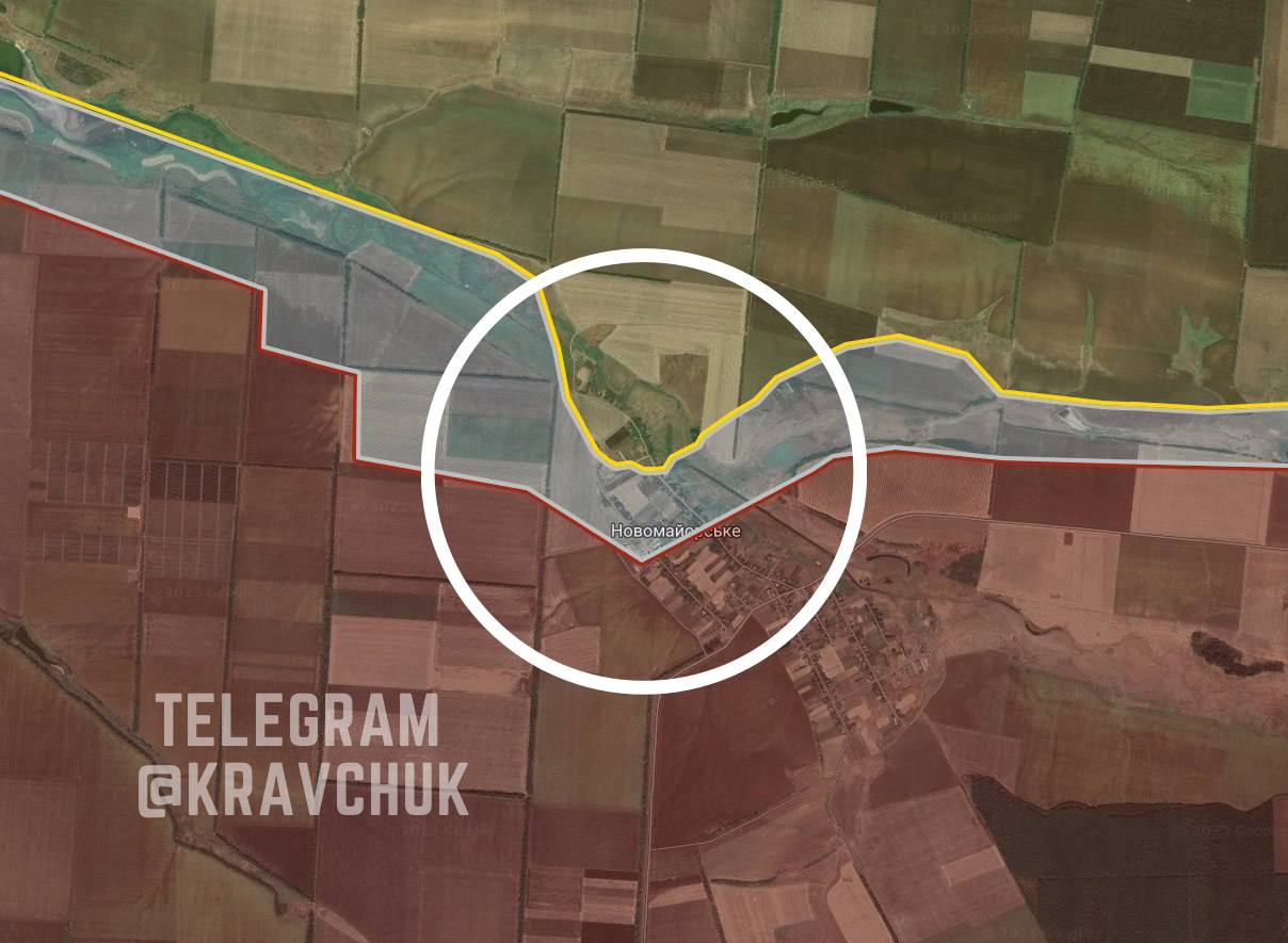 Контрнаступление Украины: ВСУ форсировали реку и вошли в Новомайорское
