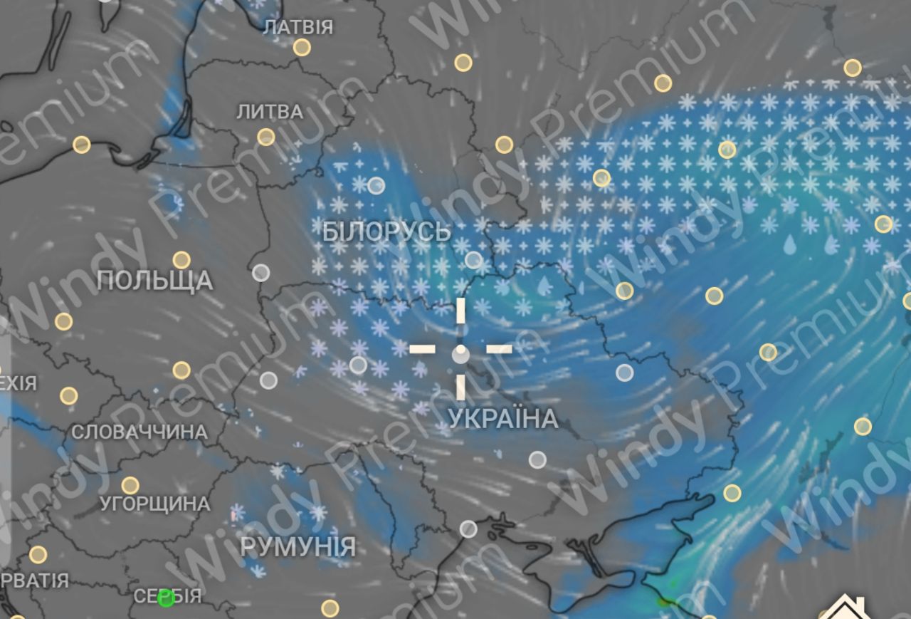 ​В Украину резко пришла зима: новая неделя будет с морозом до -14°C и снегом