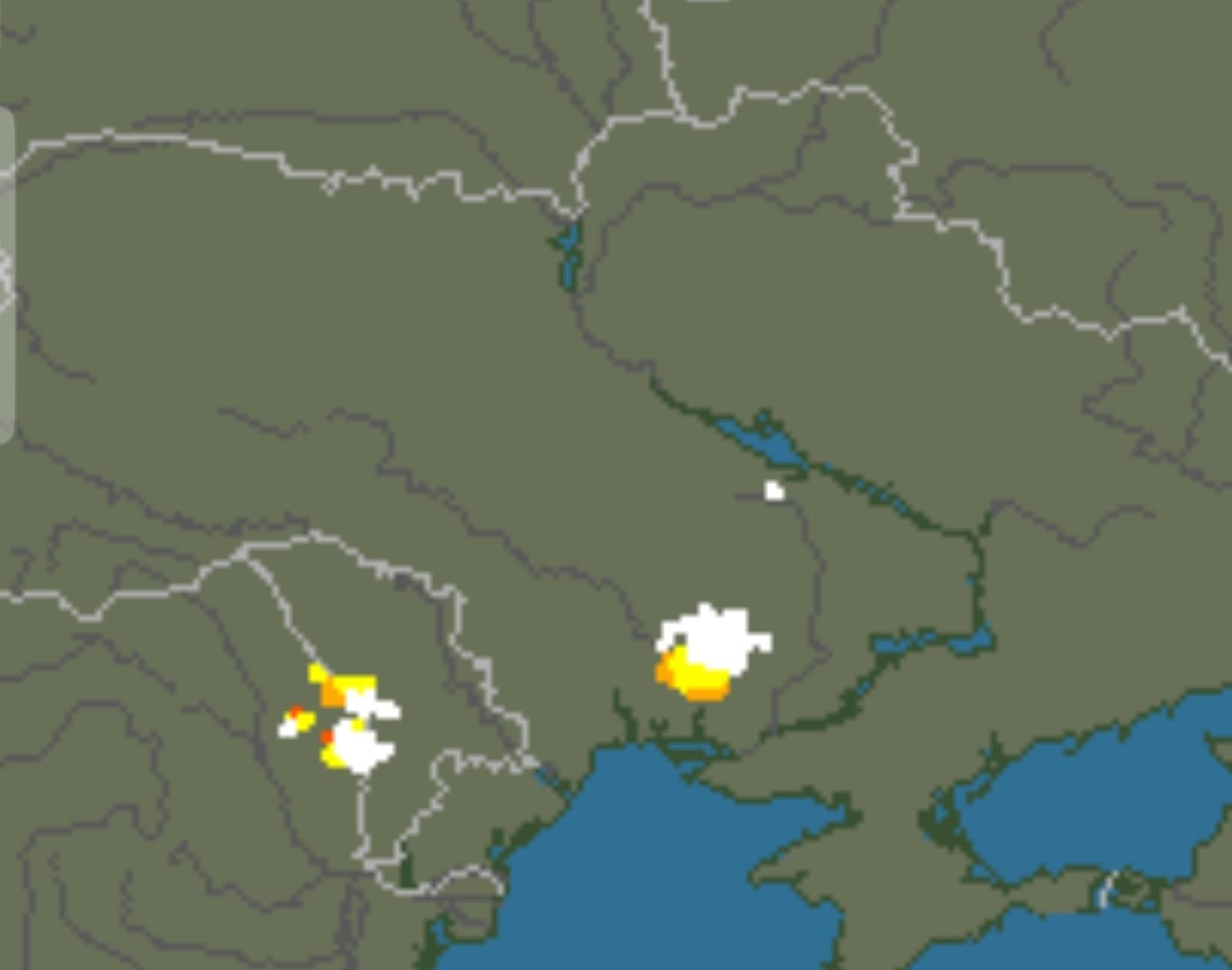 Две области Украины в ближайшие часы накроют грозовые ливни и шквалы 