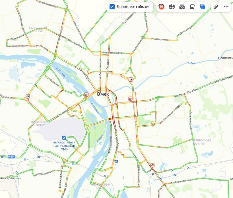 Коллапс ЖКХ добрался до Омска: половина города и треть области остались без света