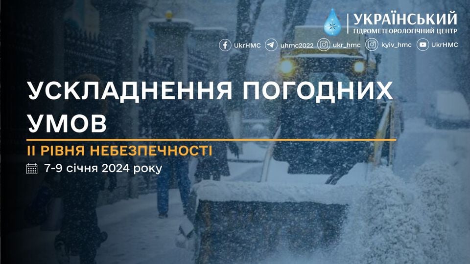 В Украину идет лютая зима: когда и в каких областях ударит 20-градусный мороз