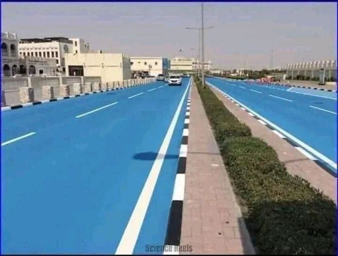 Синие дороги Катара: прохладное решение горячей проблемы